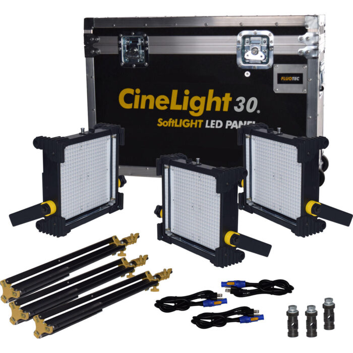 Fluotec Cinelight Production 30 Pack 3V-MOUNT tiro largo Fluotec Cinelight Production 30 Pack 3V-MOUNT tiro largo