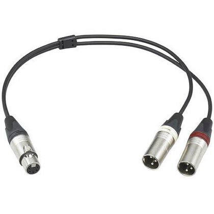 5-Pin a doble XLR de 3 pines Cable Sony EC05X5F3M