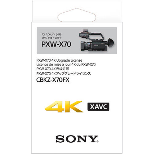 Licencia de actualización Sony CBKZX70FX Licencia de actualización Sony CBKZX70FX