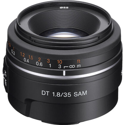 Lente Sony DT de 35 mm F1.8 SAM SAL35F18