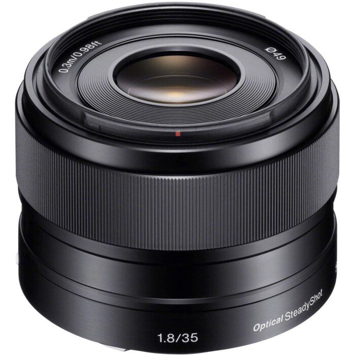 Lente Sony E 35 mm F1,8 OSS SEL35F18 Lente Sony E 35 mm F1,8 OSS SEL35F18