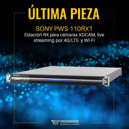 Sony PWS 110RX1 Última Pieza