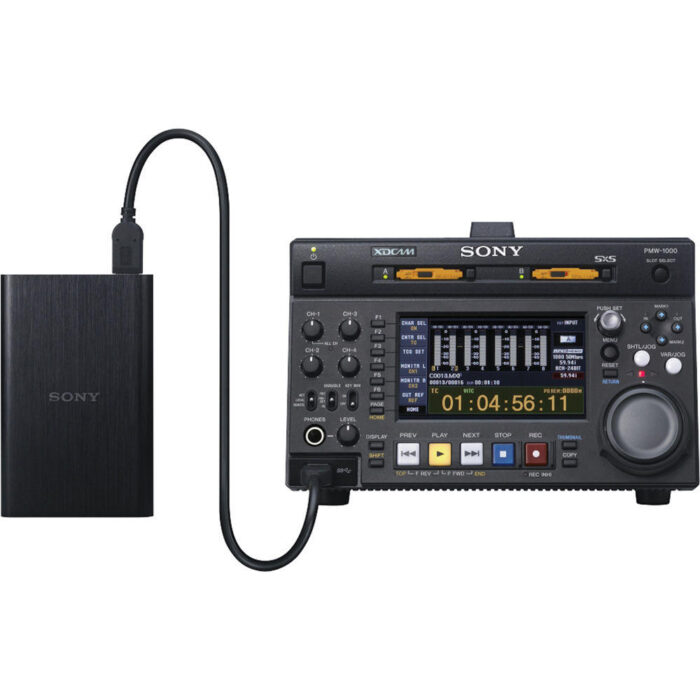 Sony PMW-1000 Deck HD-SD compacto para grabación en memoria SxS