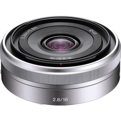 Lente Sony E 16 mm F2.8 SEL16F28