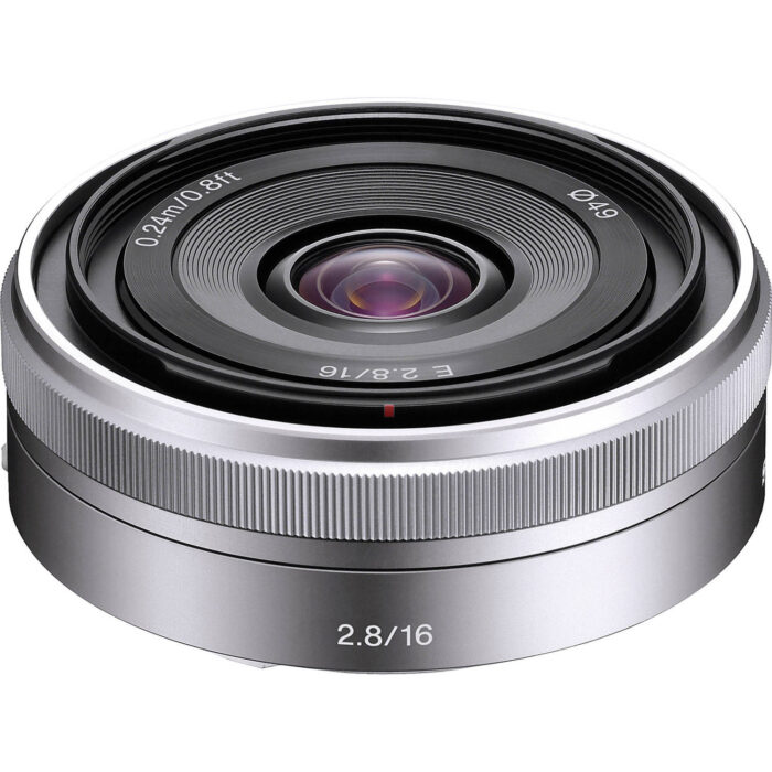 Lente Sony E 16 mm F2.8 SEL16F28 Lente Sony E 16 mm F2.8 SEL16F28