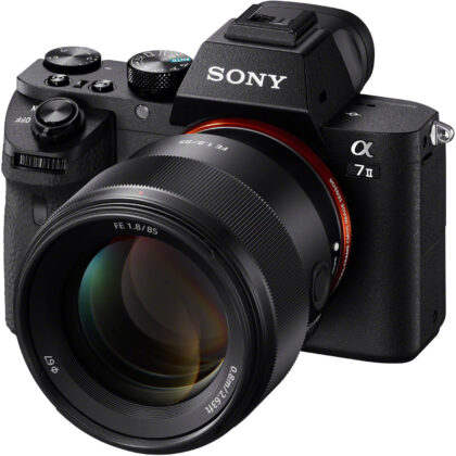 Lente Sony SEL85F18
