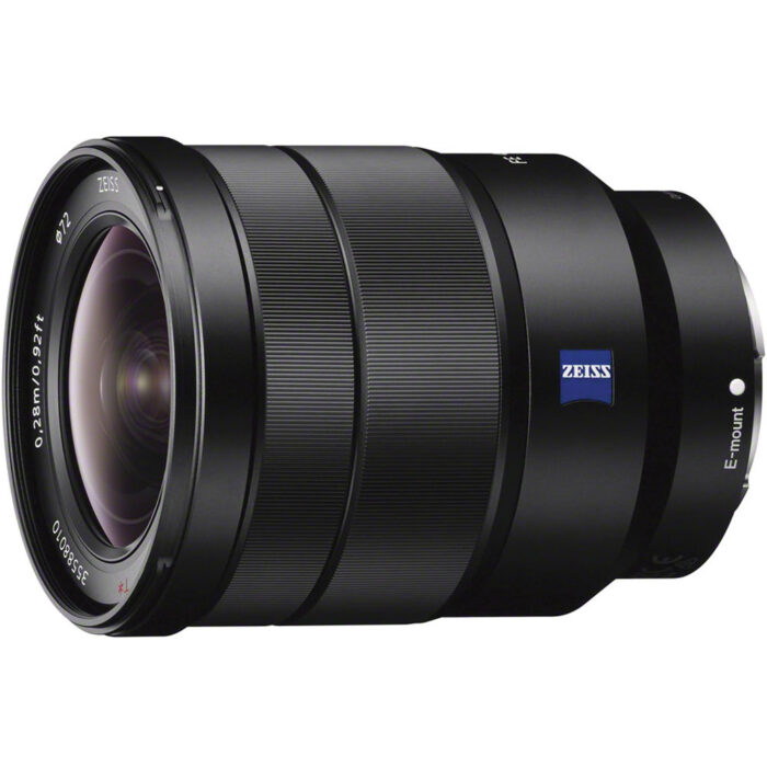 Lente Zeiss Vario-Tessar T FE 16-35 mm F4 ZA OSS SEL1635Z Lente Zeiss Vario-Tessar T FE 16-35 mm F4 ZA OSS SEL1635Z