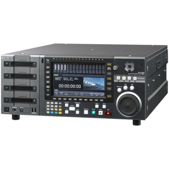 Sistema de grabación y almacenamiento SRMASTER Sony SR-R1000