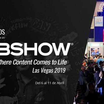 Página principal NAB Show Las Vegas 2019