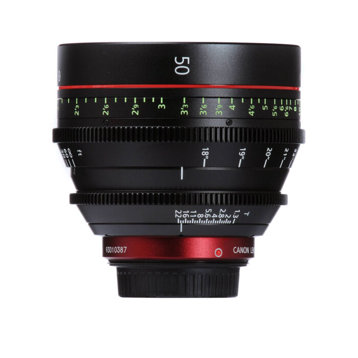 Canon EF 4K Cinema Prime - 3 Lens kit 24- 50- 85mm