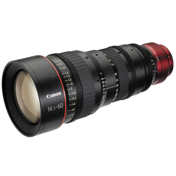 Canon lente CN-E14.5-60mm T2.6 EF Cinema Zoom