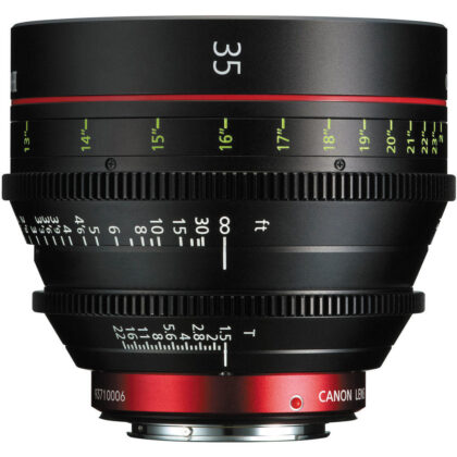 Lente Canon CN-E 35 mm T1.5 LF Cinema Prime