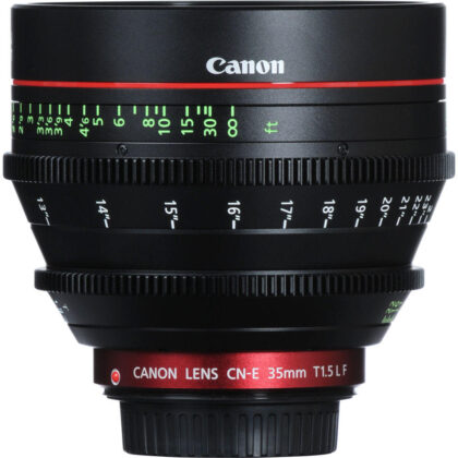 Lente Canon CN-E 35 mm T1.5 LF Cinema Prime