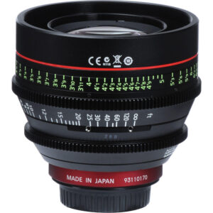 Lente Canon CN-E85mm T1.3 LF prime