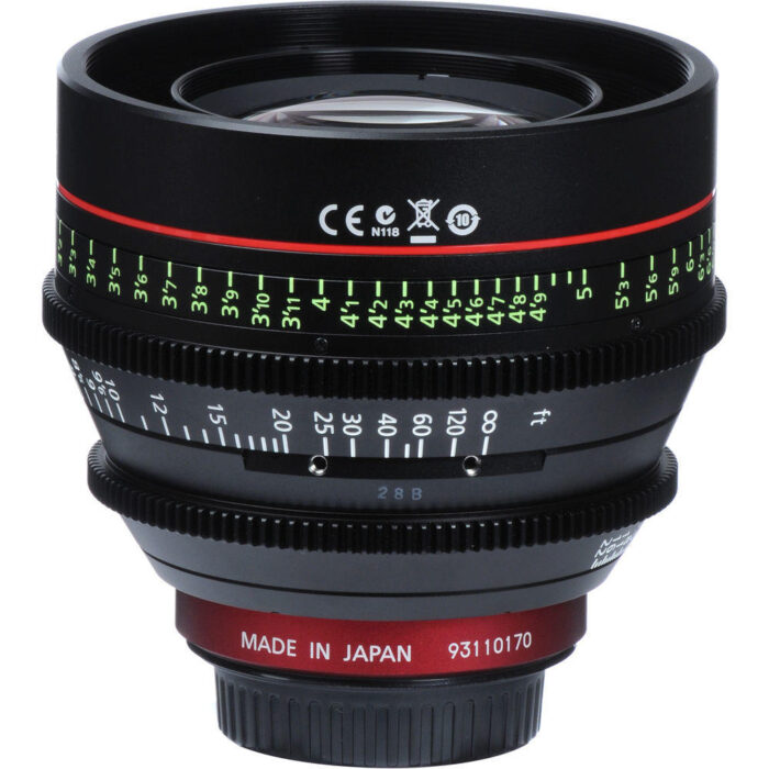 Lente Canon CN-E85mm T1.3 LF prime Lente Canon CN-E85mm T1.3 LF prime