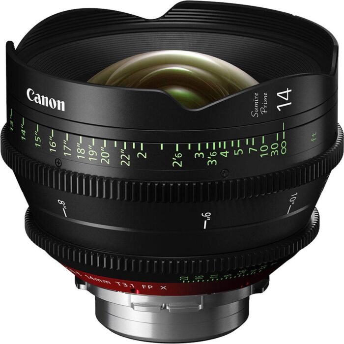Lente Canon CN-E14MM T3.1 FP X Lente Canon CN-E14MM T3.1 FP X