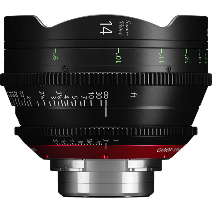 Lente Canon CN-E14MM T3.1 FP X Lente Canon CN-E14MM T3.1 FP X