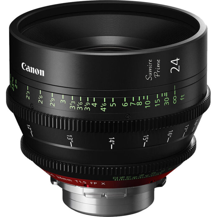 Lente Canon CN-E24MM T1.5 FP X Lente Canon CN-E24MM T1.5 FP X