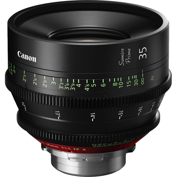 Lente Canon CN-E35MM T1.5 FP X Lente Canon CN-E35MM T1.5 FP X