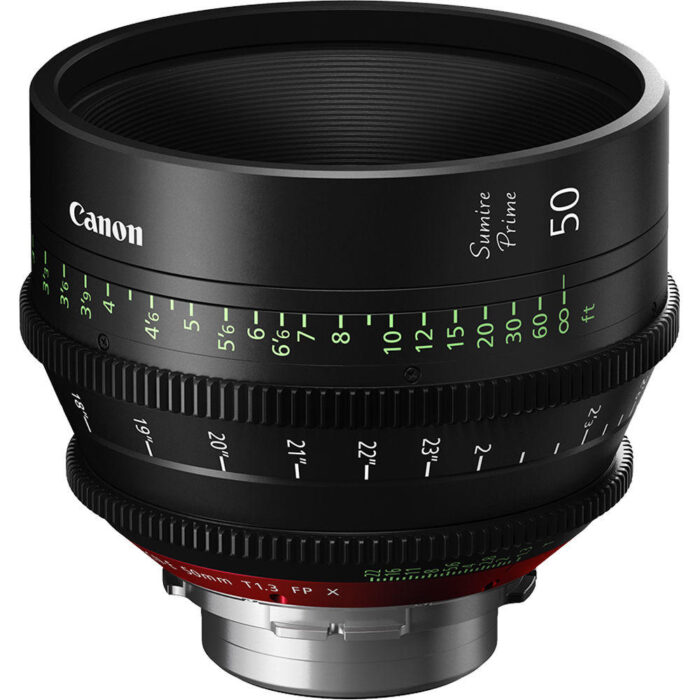 Lente Canon CN-E50MM T1.3 FP X Lente Canon CN-E50MM T1.3 FP X
