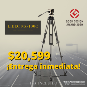 Sistema de tripie de fibra de carbono Libec NX-100C