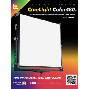 Fluotec CineLight Color480 4X4 DMX LED Panel
