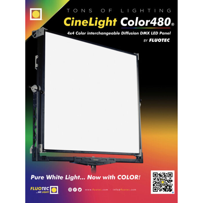 Fluotec CineLight Color480 4X4 DMX LED Panel Fluotec CineLight Color480 4X4 DMX LED Panel