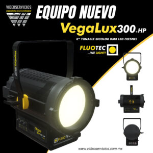 Fresnel LED Bicolor de Fluotec - Vegalux300 HP