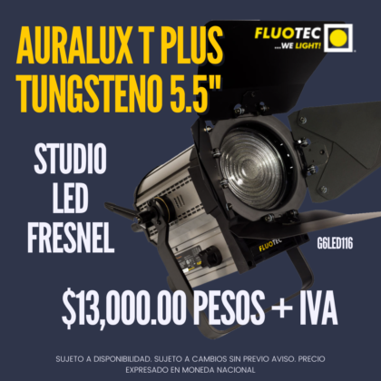 Fluotec Auralux T PLUS StudioLED Fresnel 5.5” 146W