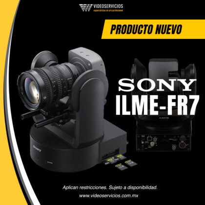 Cámara PTZ Cinema Line full-frame ILME-FR7